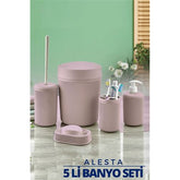 Takaz Global 5 li Banyo Seti Alesta Design PUDRA